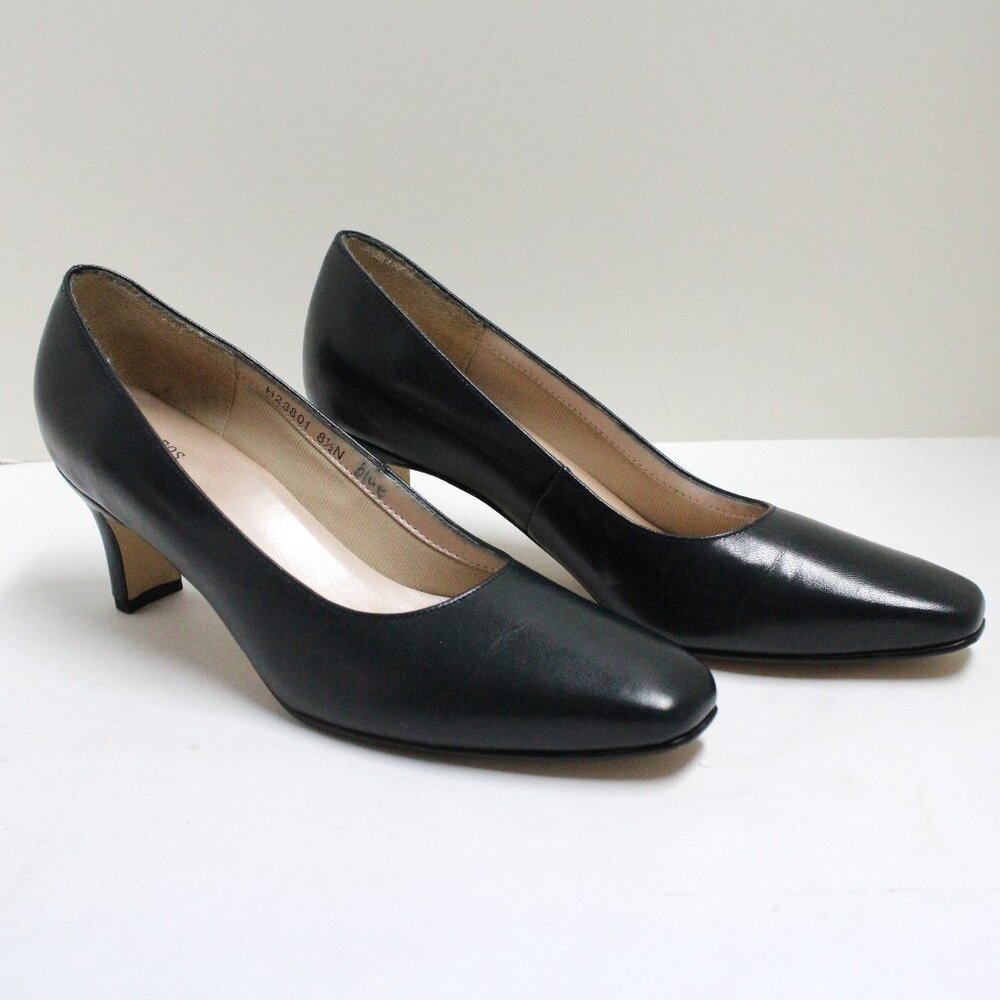 Ros Hommerson H23801 8 1/2 Narrow Blue Heel Shoes - Preowned